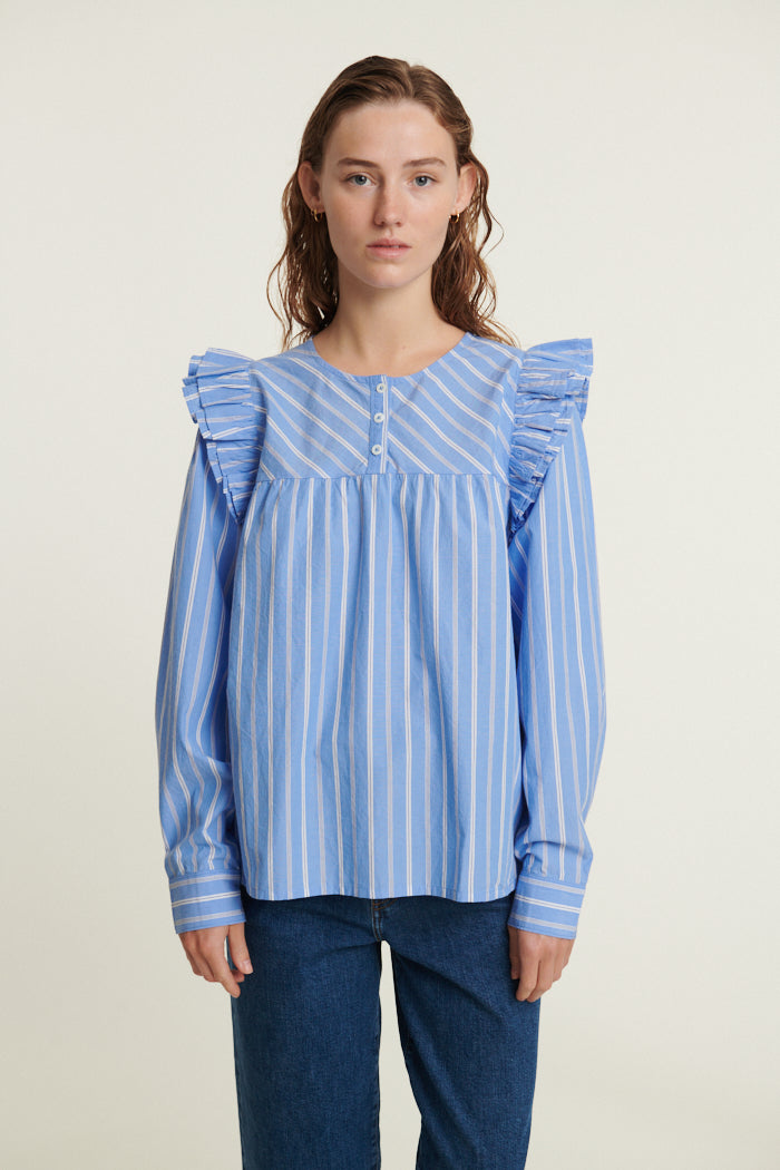 Basic Apparel Candy Blouse Blouses 757 Quiet harbor